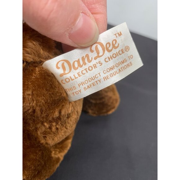 Dan Dee Collector's Choice Harvest Brown Bear Plush Pilgrim Thanksgiving Pumpkin - Picture 5 of 8